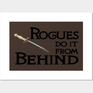 Rogues Do It From Behind Posters and Art